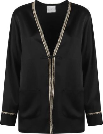 Forte_Forte Light Jacket - Dames - Zomerjassen - Zwart - M - Jassen