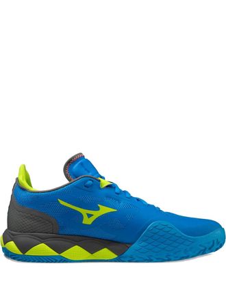 Mizuno Wave Enforce Tour CC low-top sneakers met vlakken - Blauw