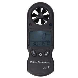 OEM Anem&oacute;metro Digital Kt300 3 En 1 Con Pantalla Lcd Y Medici&oacute;n De Temperatura Y Humedad