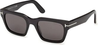 Tom Ford Accessoires, unisex, Zwart, ONE Size, Leer, TF1333s Andy