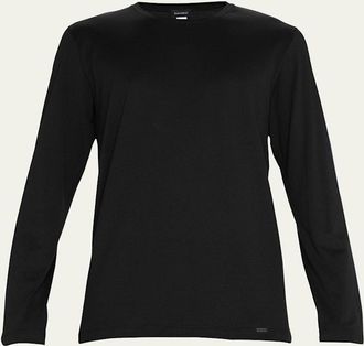 Hanro Mens Night & Day Long-Sleeve Shirt