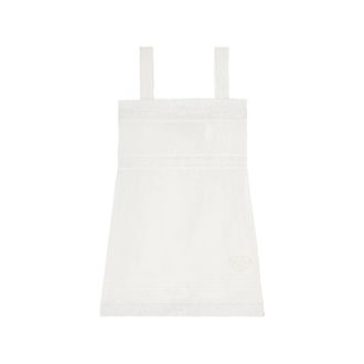 Ganni Lace-trim Mini Dress