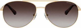 Michael Kors PERLEDO MK 1172 10148G 58mm Womens Pilot Sunglasses
