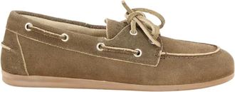 Pavement Bruine Marin Damesschoenen - Dames - Bootschoenen - Bruin - 40 EU - Schoenen