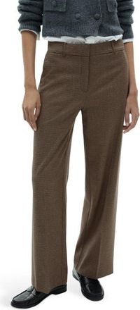 Mango Carlosw Straight Leg Pants in Blue at Nordstrom, Size 6