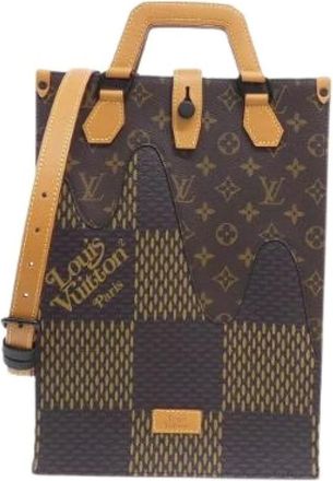 Louis Vuitton Pre-owned Borsa Mini Tote Damier Giant - - Pre-owned - Donna - Marrone - ONE SIZE