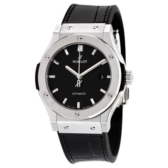 Hublot Pre-owned Hublot Classic Fusion Automatic Black Dial Mens Watch 542.NX.1171.LR
