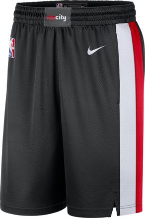 Nike Portland Trail Blazers Icon Edition 2025/26 Nike Mens Dri-FIT NBA Swingman Shorts in Black | HV6678-010