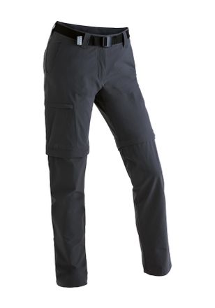 Maier Sports Funktionshose MAIER SPORTS Inara slim zip, Damen, Gr. 34, Normalgr&ouml;ssen, schwarz, 90% Polyamid, 10% Elasthan, Hosen Funktionshose, Damen Wanderhose, z