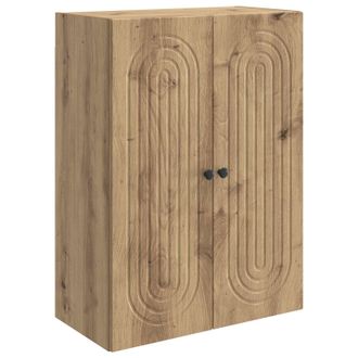 vidaXL Armario De Pared 66 X 34,5 X 90 Cm Madera De Ingenier&iacute;a Vidaxl