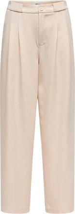Only Wide Trousers, female, Beige, Size: XS Classic Flared Trousers