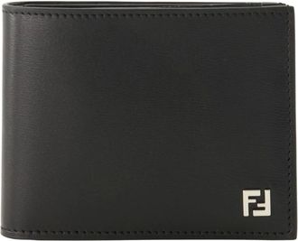 Fendi Wallets & Cardholders, male, Black, Size: ONE SIZE Squared FF Wallet