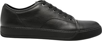 Lanvin Dbb1 Sneakers Textured Calf Leather Sneakers