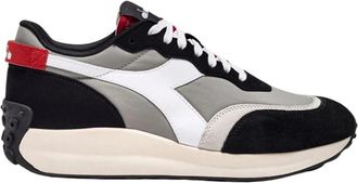 Diadora Stonewashed Race Nyl Sneakers - Heren - Sneakers - Zwart - 45 EU - Schoenen