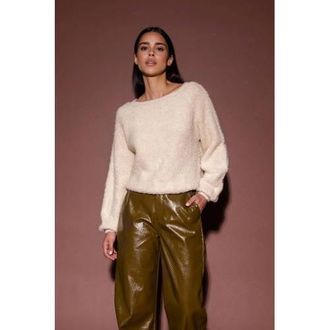 Amaya Amsterdam gebreide trui wit