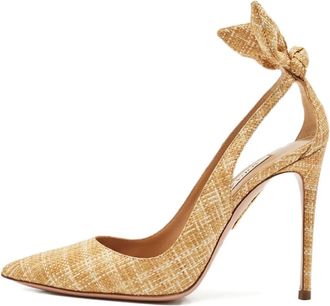 Aquazzura Pumps Bow Tie - Toni neutri