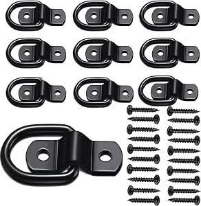OEM Kit De Ganchos De Anclaje Para Torre De Remolque De Alta Resistencia Para Suv, Rv, Caravana, Furgoneta, Coche, Barco Y Motocicleta (montaje En Superfi