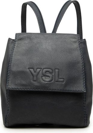 Saint Laurent Pre-owned Saint Laurent Embossed Leather Backpack Unisex J02C6L48NYHW0OTL
