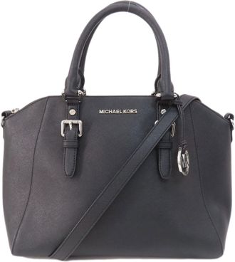 Michael Kors Black Pvc Tote Bag (Pre-Owned)