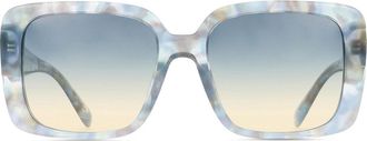 Coach HC8424U CAD54 58664M Womens Sunglasses Blue Size 54
