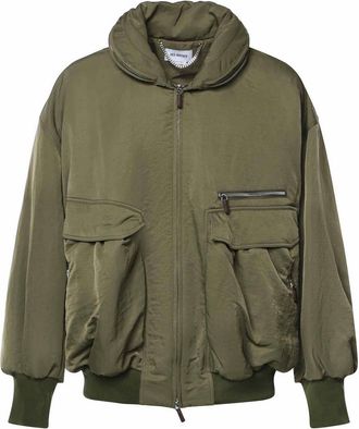 Hed Mayner Oversized Bomber Jacket With Large Pockets