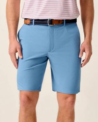 Johnnie-O Mulligan Performance Shorts In Monsoon