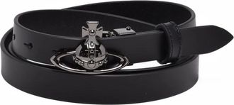 Vivienne Westwood Accessoires, Dames, Zwart, ONE Size, Leer, Cintura