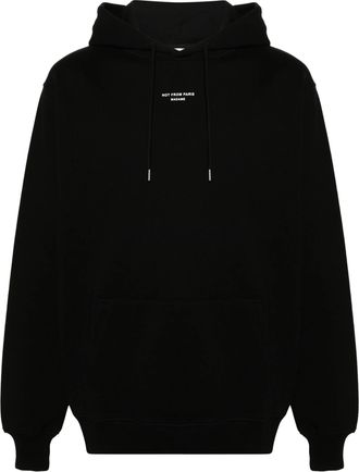 Dr&ocirc;le de Monsieur Kapuzenpullover mit klassischem Slogan