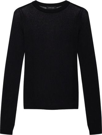 Anine Bing TIANA SWEATER - BLACK