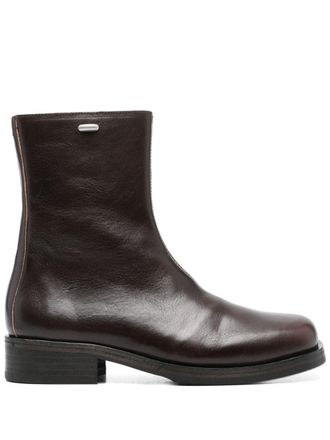 Our Legacy Camion boots - women - Calf Leather/Calf Leather/Rubber - 45 - Brown