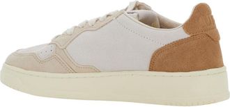 Autry Womens Sneakers Medalist Brown Suede Cow Leather Trainers