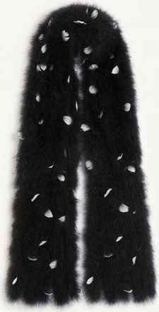 Valentino Garavani Feathers Valentino Scarf With Turkey And Goose Feathers Wo