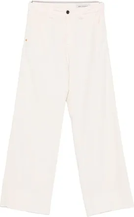 White Sand Witte zandkatoenen broek