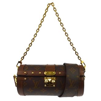 Louis Vuitton Papillon Trunk Monogram Canvas Brown Canvas Handbag (Pre-Owned)