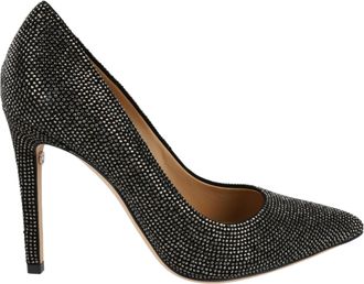 Ferragamo Ilary X5 Crystal Embellished Pumps