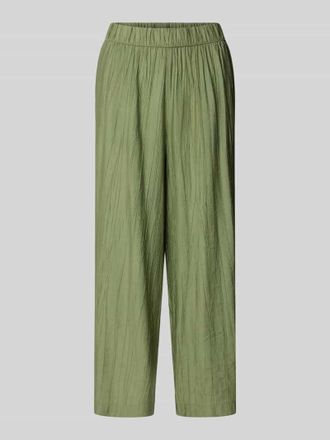 s.Oliver Red Label Wide Leg Culotte aus Viskose-Mix in Khaki, Gr&ouml;&szlig;e 34