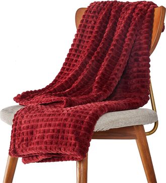 Infinite Weiche Flanell-wohndecke (300 G/m&sup2;), Multifunktional - Gr&ouml;&szlig;e 127 X 152 Cm Oder 150 X 200 Cm, Farben Beige/grau/rot/gelb - 1 St&uuml;ck