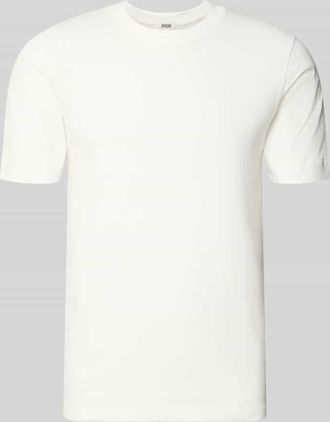 Drykorn Drykorn T-Shirt mit Rundhalsausschnitt in Offwhite, Gr&ouml;&szlig;e XXL