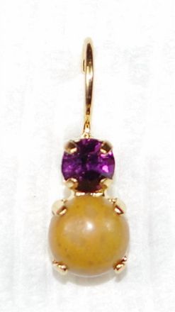 Mariana Womens Sunrise Earrings In Mineral/ Purple