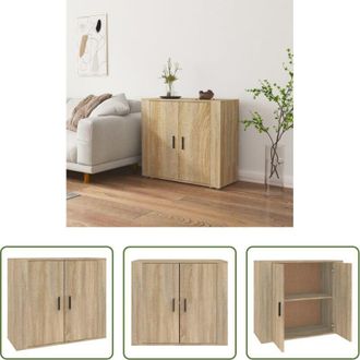 vidaXL Credenza in legno - Credenza Rovere Sonoma 80x33x70 cm in Legno Multistrato