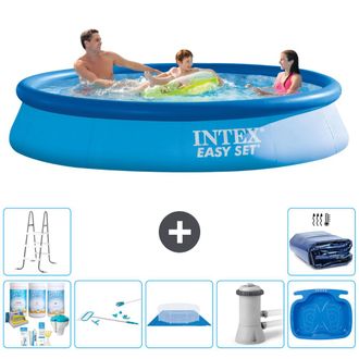 Intex Piscina Easy Set Redonda - 366x76 Cm - 7-piezas S20166