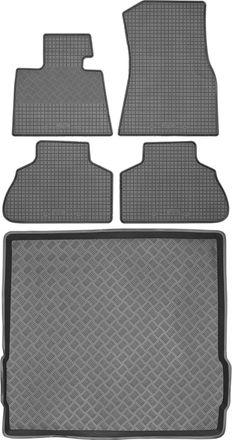 OEM Juego De Alfombrillas De Goma Para Coche Y Alfombrilla Para Maletero Para Bmw X5 G05 Suv Del 2019