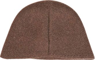 Uma Wang Womens Bucket Hat Cashmere Brown