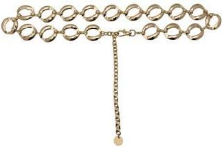 Linea Pelle Molten Chain Link Belt in Gold at Nordstrom Rack, Size X-Large