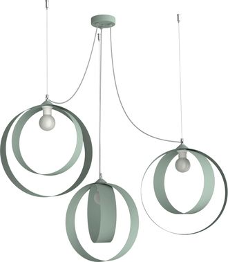 Lumicom Shell L&aacute;mpara De Techo 3 Luces Monocolor Mate