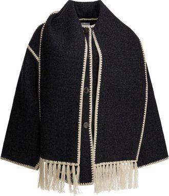 Toteme Coat With Attached Scarf