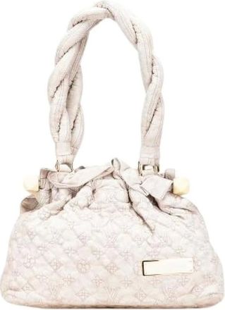 Louis Vuitton Pre-owned Handbags, female, Beige, Size: ONE SIZE Pre-owned Vintage Handbag