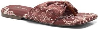 Free People Tia Print Slide Sandal in Horses Bandana at Nordstrom, Size 8.5