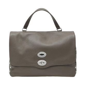 Zanellato Handbags, female, Gray, Size: ONE SIZE Postina Daily S Bag