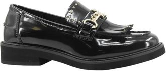 Patrizia Pepe Mocassin - Dames - Loafers - Zwart - 37 EU - Leer - Schoenen